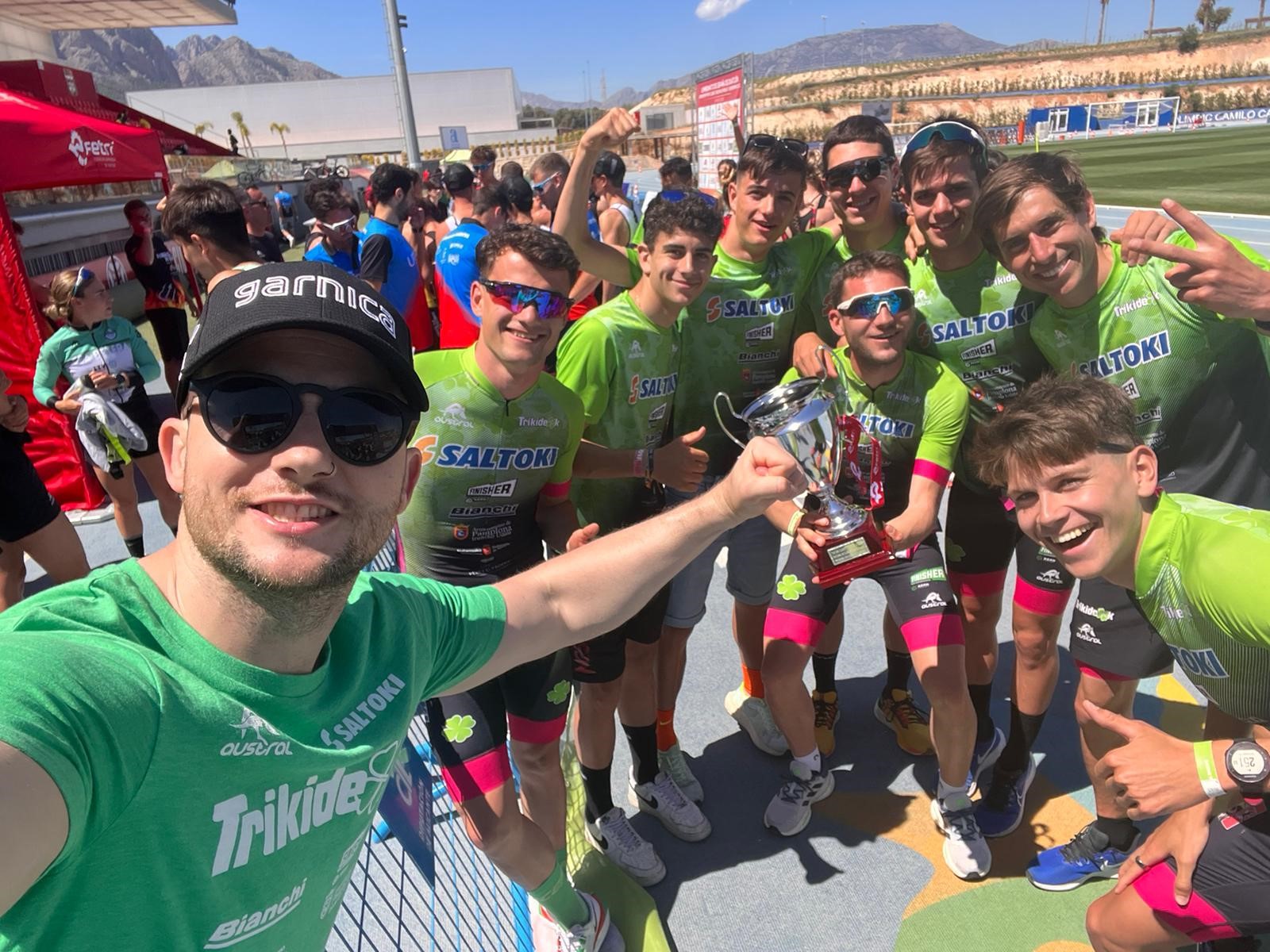 Bronce para Saltoki Trikideak en la Primera División de la Liga Nacional de Clubes de Duatlón